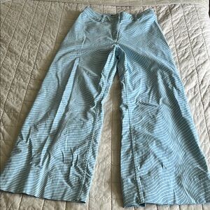 French Connection Striped Wide-Leg Pants